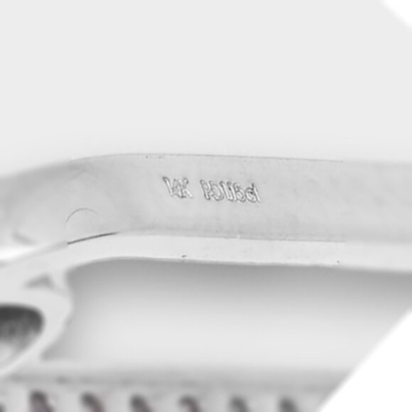 Diamond Double Circlet Earrings - Picture 7 of 7